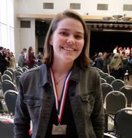 Patterson takes second at Oregon Speech event