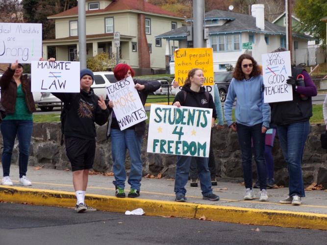 TDHS student protest