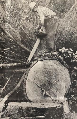White Salmon resident Randy Knowles  1982