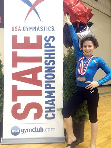 HR gymnast shines at state champs