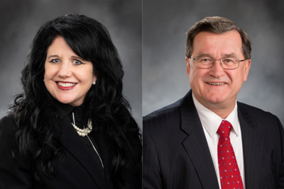 Rep. Gina Mosbrucker, Sen. Curtis King.