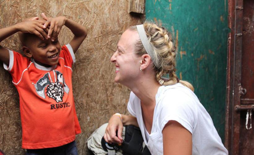 Heads held high in Haiti: Charla Banks returns to troubled Caribbean nation on teaching, volunteering mission