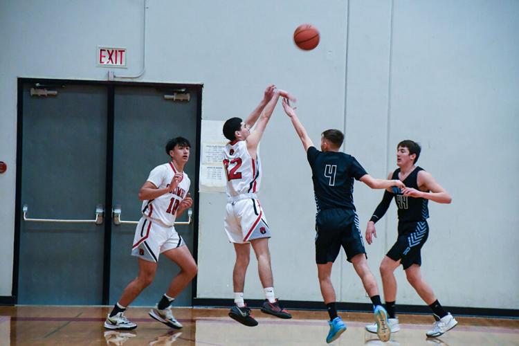 Columbia Bruins boys basketball versus Riverside