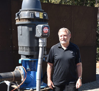 First deep well drilled for Mosier orchard