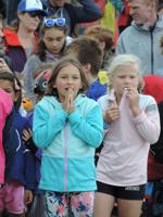 Kids use their noodles in Triathlon event