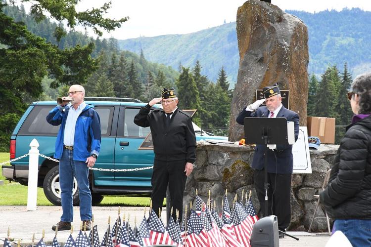 Veterans Walk of Honor at Klickitat County Cemetery