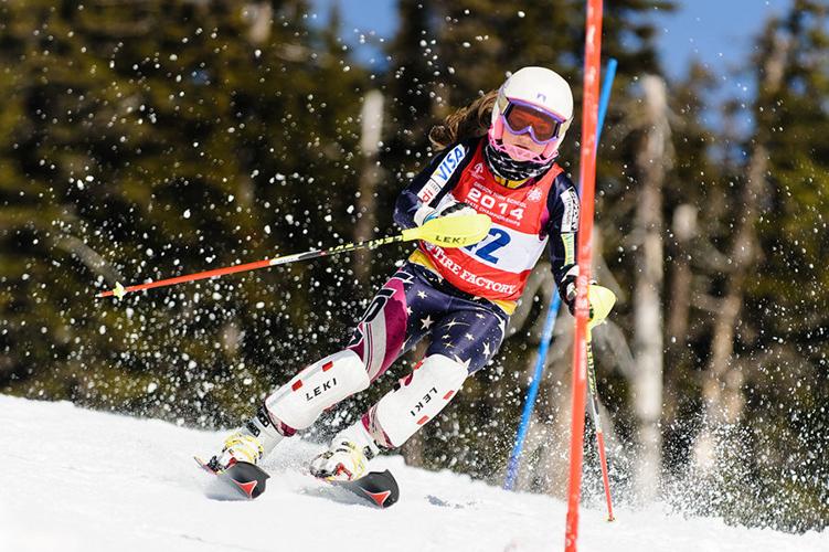 HRV ski team second at state
