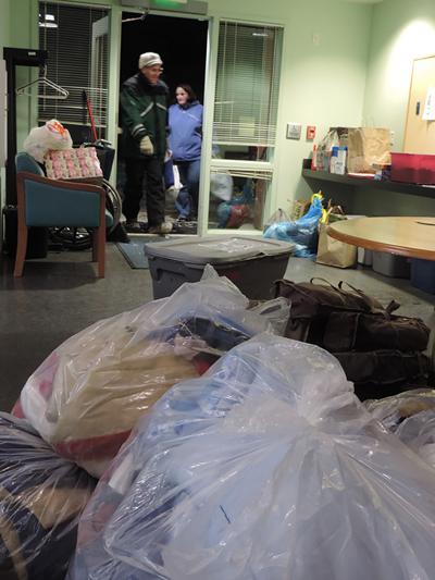 Warming Shelter opens