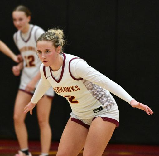 Bryce Newby (2) on defense against Estacada earlier this year