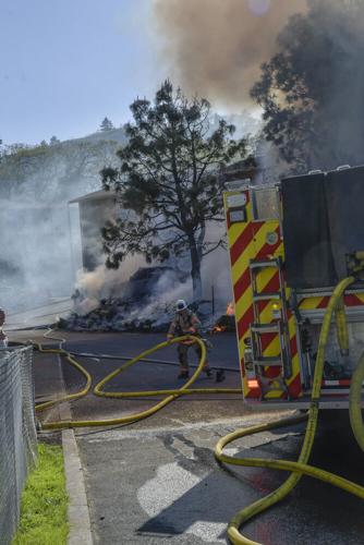 Fire damages American Village apartments