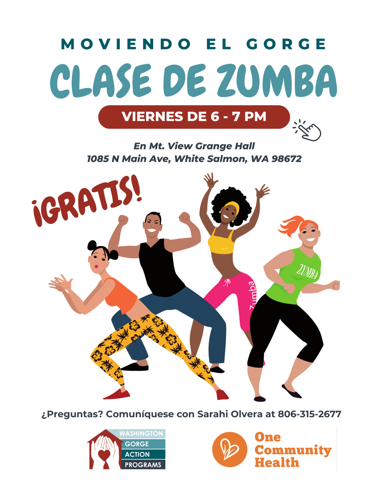 Zumba Class Poster - Zumba year 2 SPANISH