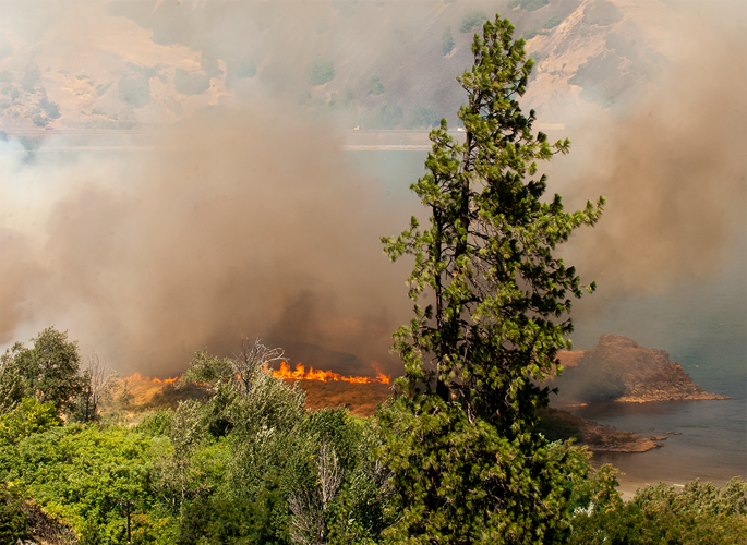 Squally Point Fire contained
