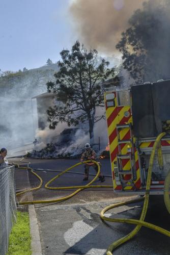 Fire damages American Village apartments