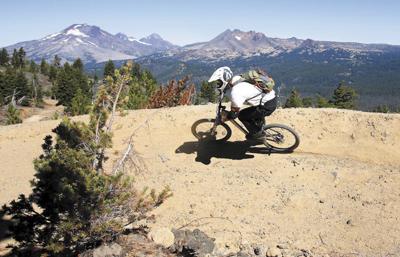 A thrill ride: Bachelor on a bicycle