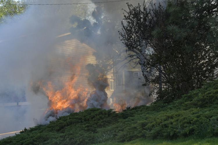 Fire damages American Village apartments
