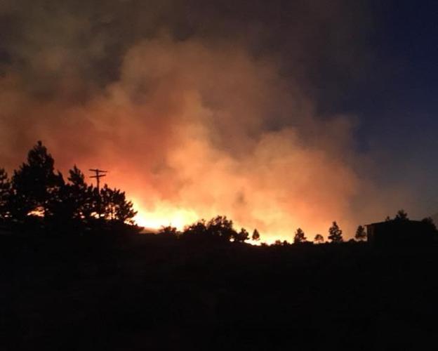 Rufus fire contained