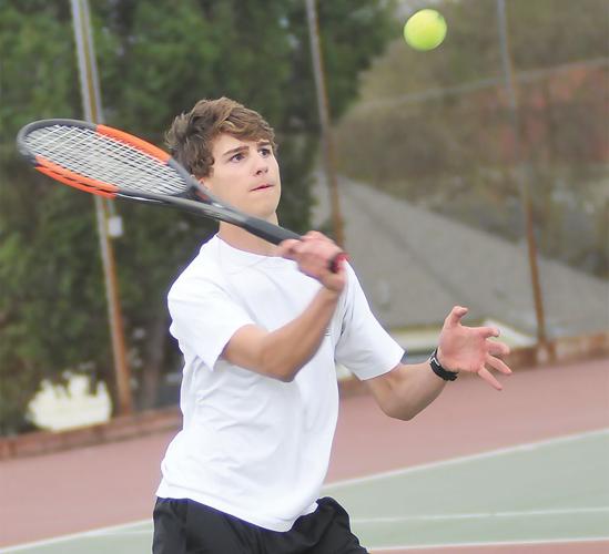 TD boys' tennis nets win over Pendleton
