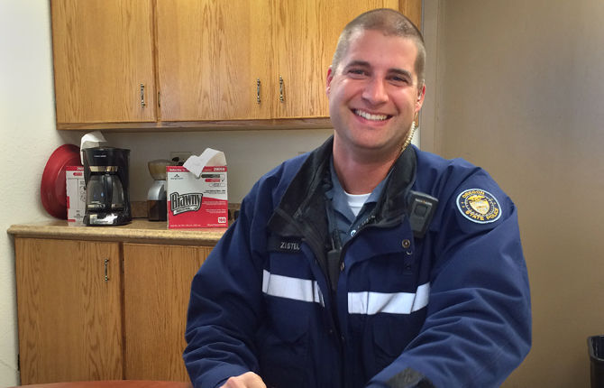 Keeping calm at a crash