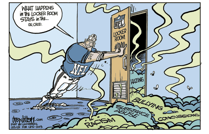 Editorial cartoons from Nov. 14