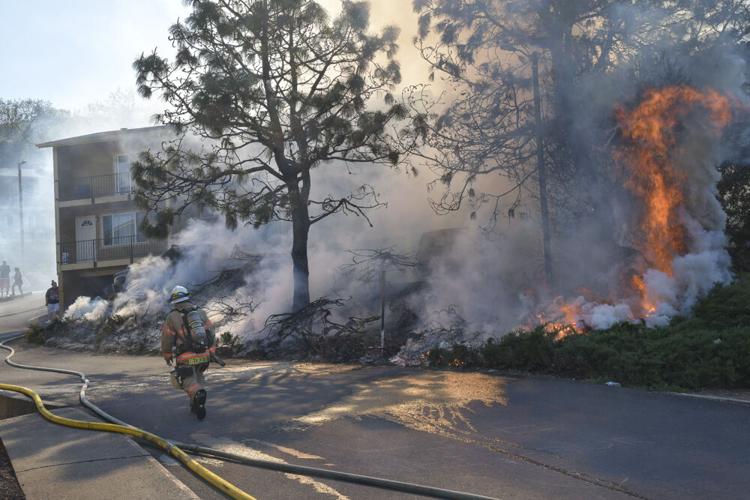 Fire damages American Village apartments
