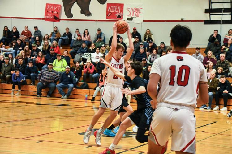 Columbia Bruins boys basketball versus Riverside