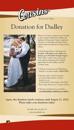 Cousins' fundraiser
