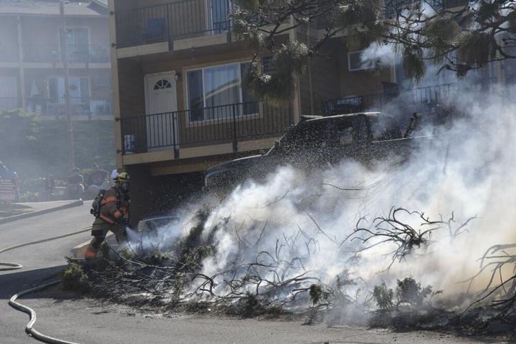 Fire damages American Village apartments