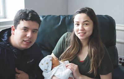 First baby of 2017 arrives in TD