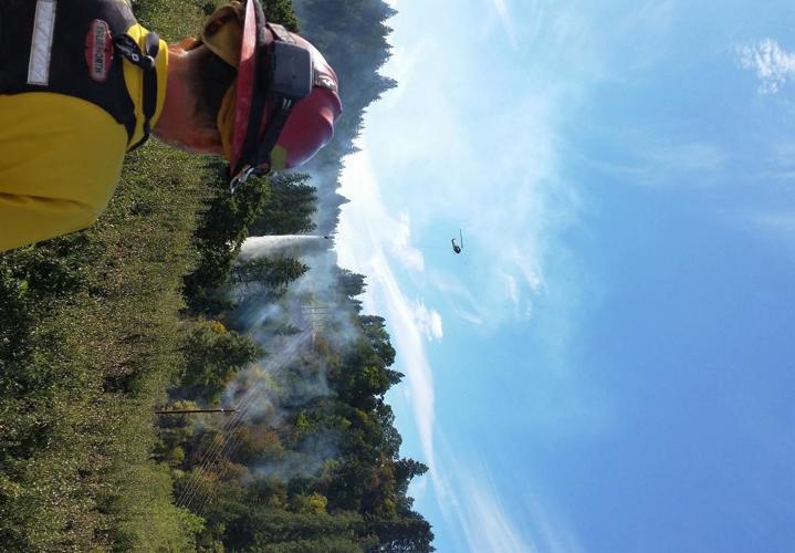 Indian Creek Fire is nearly out