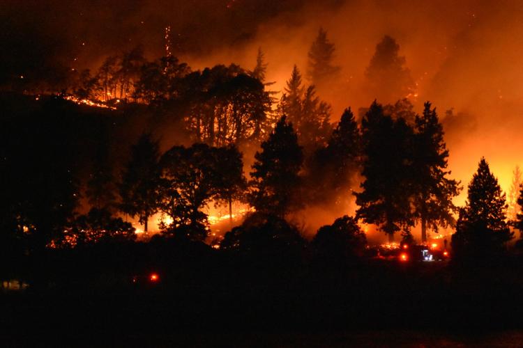 Tunnel 5 Fire on evening of July 2