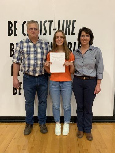 Horizon Christian senior Augustina Decker