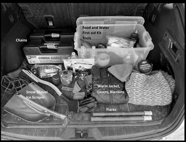 Emergency supplies for vehicles