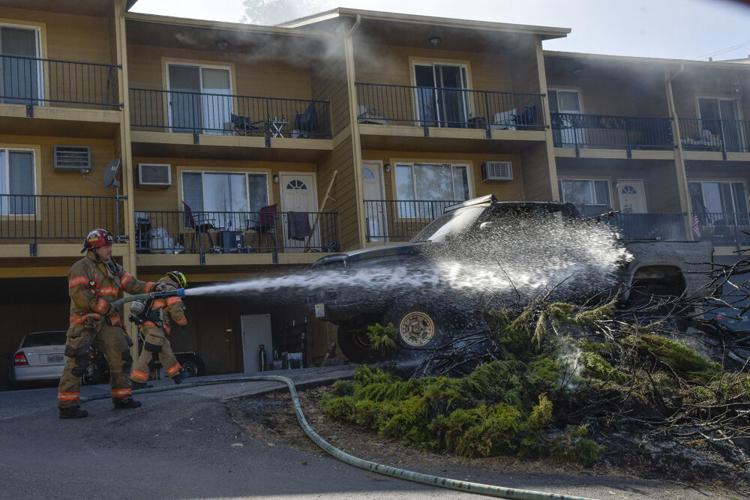 Fire damages American Village apartments