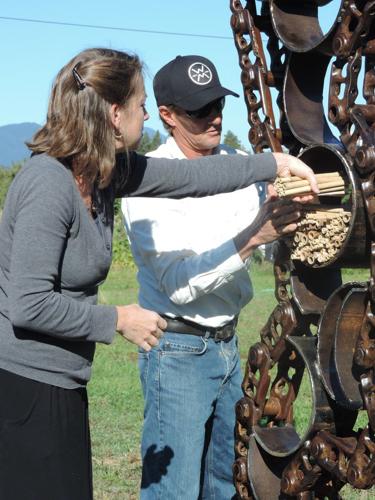 Pollinators: students create art with function