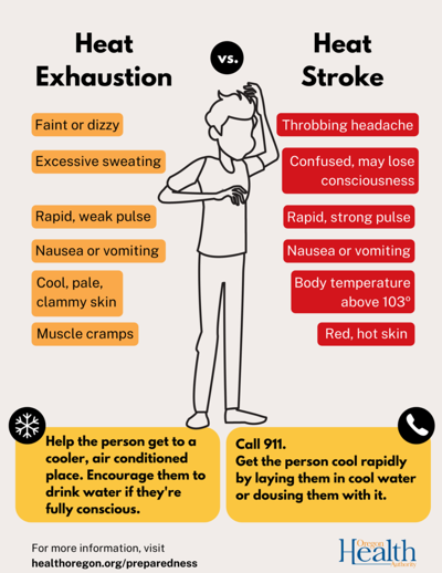 Signs of heat illness - 2