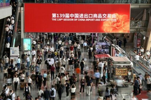 Suppliers and buyers at the opening day of the Canton Fair in Guangzhou told AFP that the Iran war has pummelled orders and led to price hikes