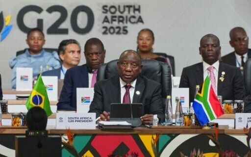 South African President Cyril Ramaphosa stressed the G20 remained relevant for international cooperation