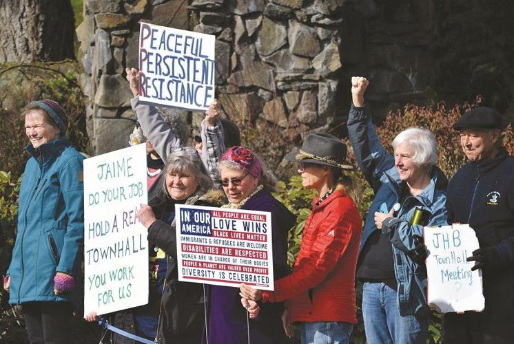 Herrera Beutler playing it safe by avoiding town halls