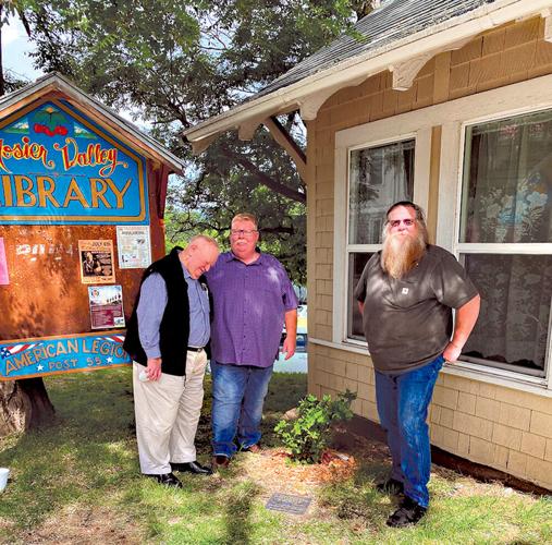 B2 Mosier dedication TWO PICS (2) PRINT