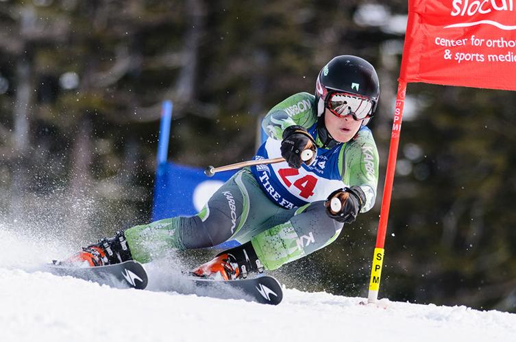 HRV ski team second at state