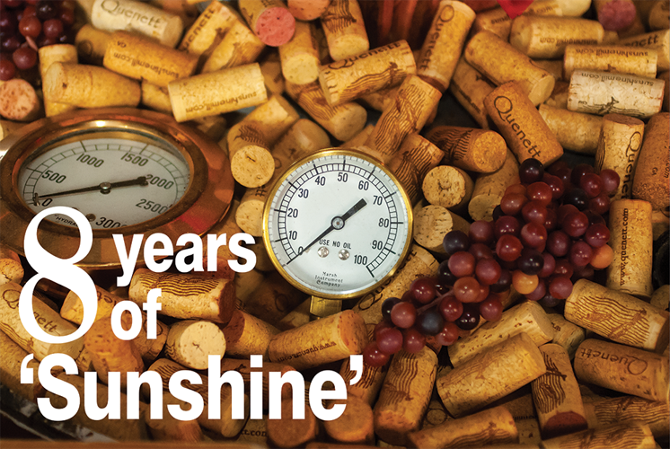 Eight years of 'Sunshine'