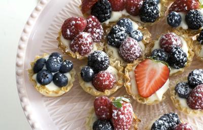 Simple, stunning tart is sweet Easter treat