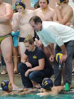 Girls, boys water polo split against visiting Grant