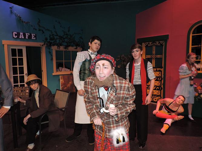 Student actors give color to ‘poetically satirical’ play, which opens at HRVHS this weekend