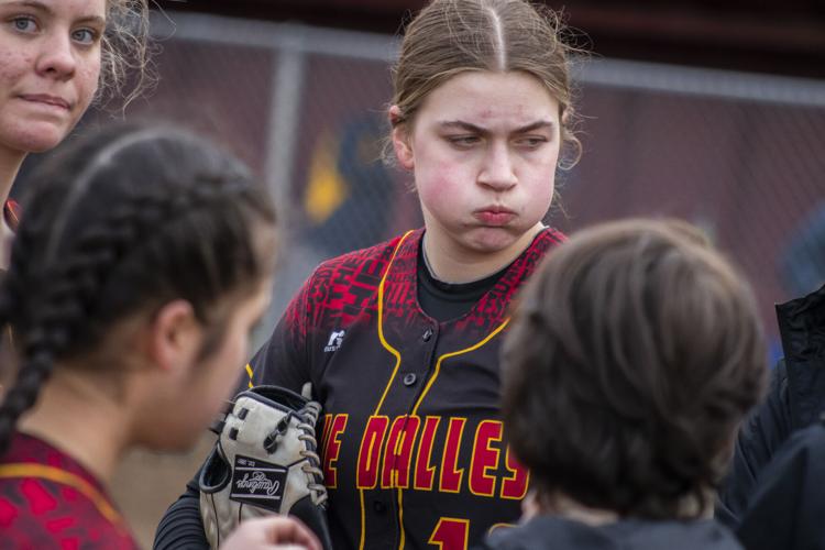 The Dalles varisty softball  March 17, 2022