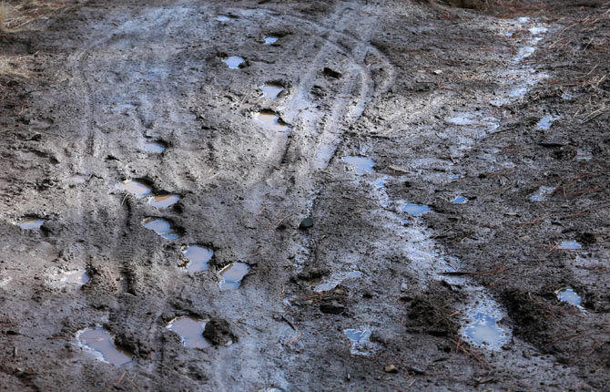 Tips on winter mud rides in Central Oregon