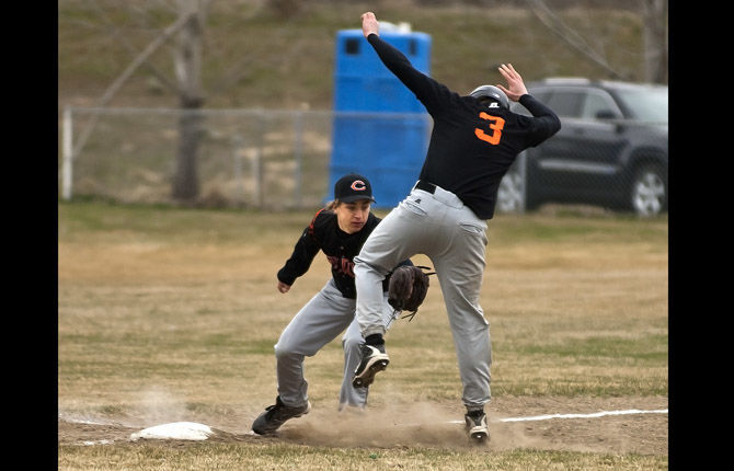 Local diamond teams hit the field: Dufur, Sherman take wins Tuesday; Tribe splits a pair