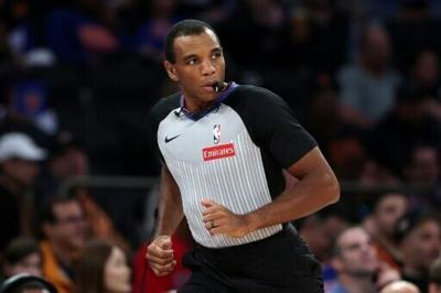 NBA referees such as CJ Washington will use headsets in the start of a two-phase process to eventually have them staying in touch with each other and the league replay center throughout all NBA games