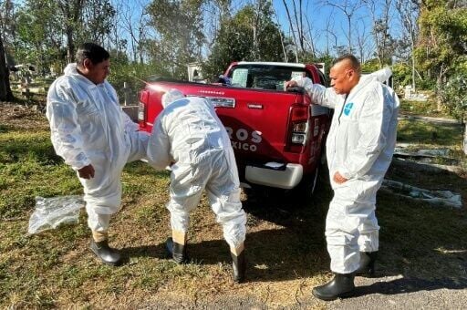Forensic experts have begun the mammoth task of exhuming the remains of thousands of unidentified people buried in mass graves in Mexico City's biggest cemetery