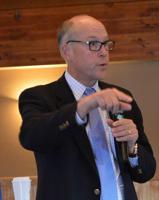 In Cascade Locks, Greg Walden talks forests, easements, USFS, and Trump